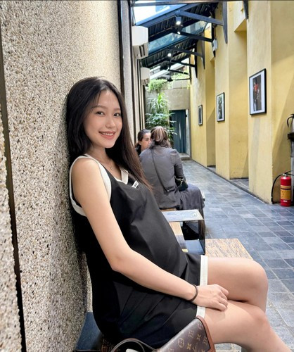 Theo Doãn Hải My, cô đã tăng 11kg trong giai đoạn mang bầu.