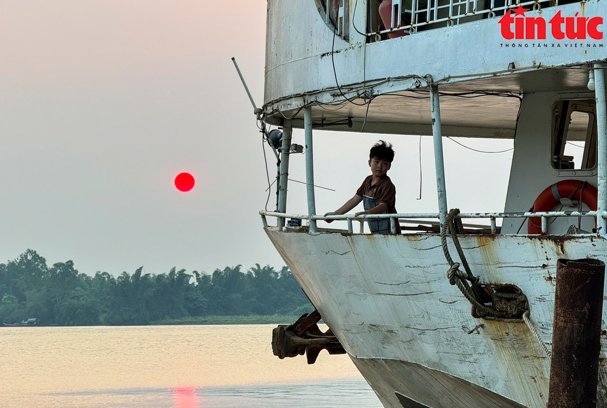 Bến Giang Đình được xem là một trong danh thắng nổi tiếng của huyện Nghi Xuân (Hà Tĩnh).