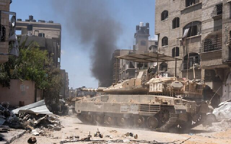 Cuộc điều tra của IDF về cái chết của Daqsa phát hiện ra rằng anh đang ở bên ngoài xe tăng của mình cùng các sĩ quan khác khi họ bị trúng một thiết bị nổ ở Jabaliya, trong khuôn khổ một cuộc tấn công đang diễn ra tại đó chống lại Hamas. Ảnh: IDF.