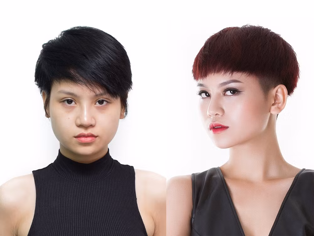 Thùy Trâm từng là thí sinh bị chê có gương mặt “bánh bèo” đã quyết tâm thay đổi và quay trở lại mùa giải All star 2017 với một diện mạo tươi mới hơn. So sánh với Thùy Trâm của một năm trước, giờ đây gương mặt của cô mẫu cao 1m68 này đã có thần thái và cộng thêm chút cá tính. Thùy Trâm cho biết đã cắt mắt, nâng mũi, độn cằm và chưa có ý định dừng lại.