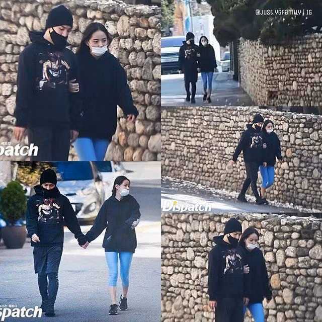 Theo một người bạn thân thiết của Tae Yang chia sẻ, cả hai rất coi trọng mối quan hệ này bởi họ hợp nhau từ tính cách cho đến ngoại hình. Thời điểm công khai tình cảm, Min Hyorin từng tiết lộ, mặc dù đôi bên có nhiều trục trặc nhưng điều đó được hóa giải bởi tình cảm của họ dành cho nhau rất lớn. (Ảnh: Dispatch)