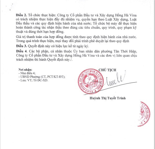 TP HCM: Hong Ha Vina lien tiep trung thau tai UBND P.Tan Thoi Hiep-Hinh-3