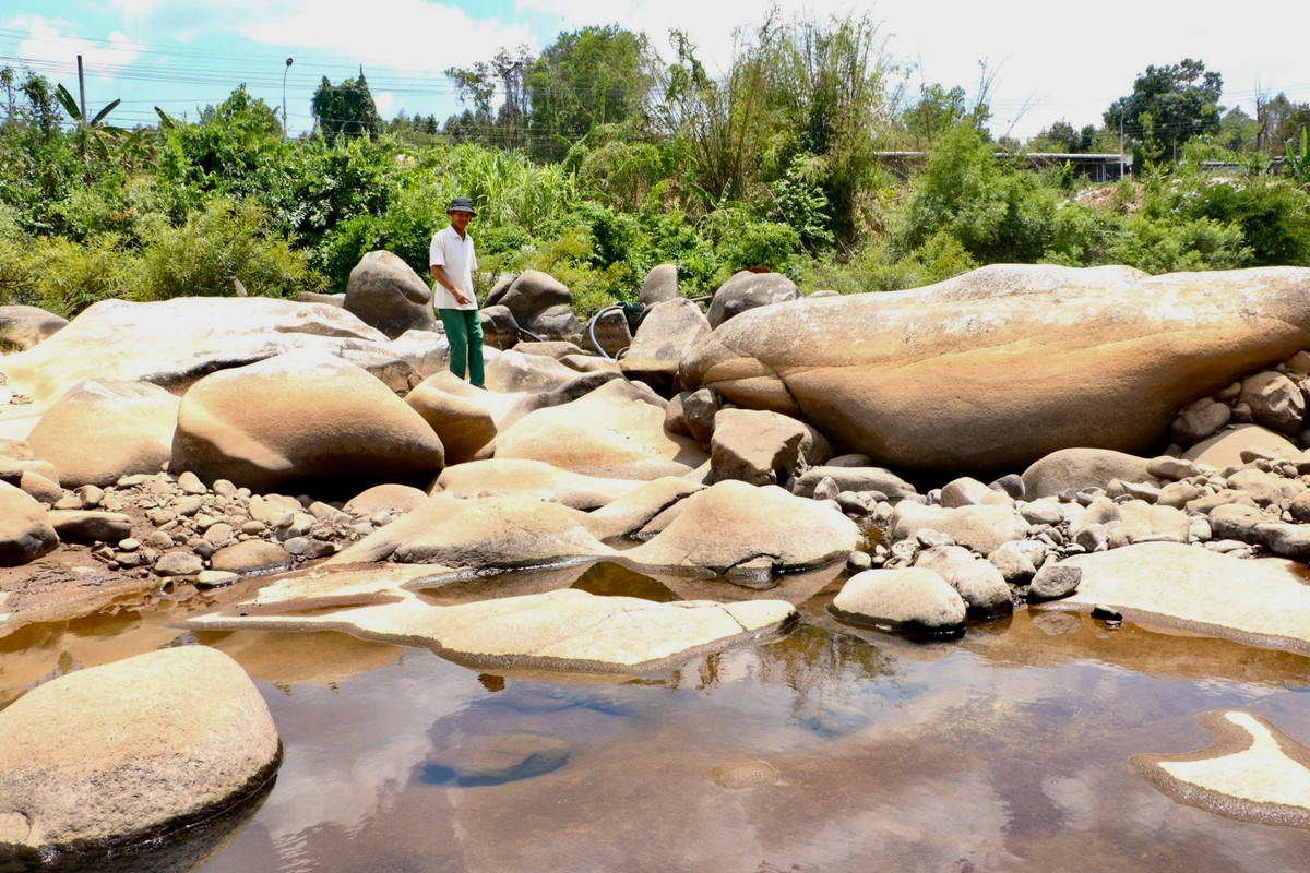 Người dân Lâm Đồng chật vật tìm nguồn nước cho vườn sầu riêng đang khô khát.