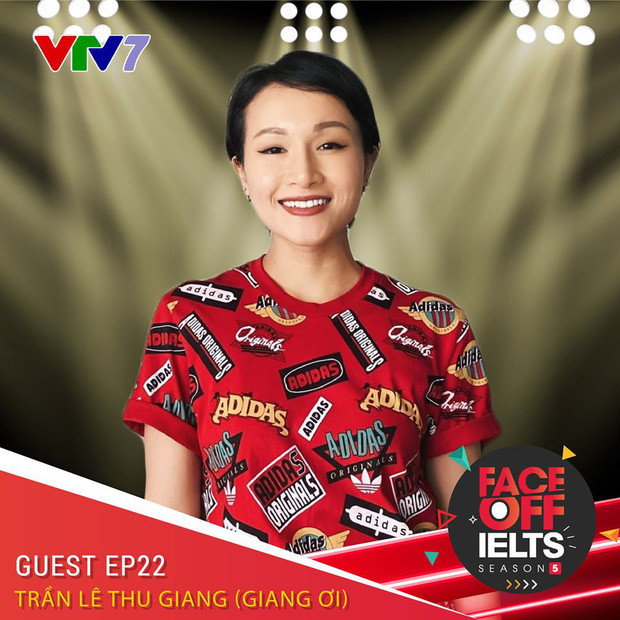 Sau 21 tập phát sóng với 10 nhân vật khách mời truyền cảm hứng, Trần Lê Thu Giang ( Giang Ơi) mới đây là khách mời cuối cùng khép lại mùa 5 của chương trình IELTS FACE-OFF.