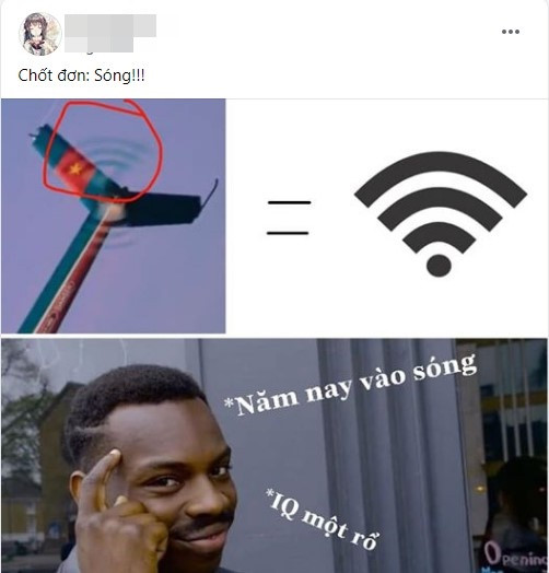 Thậm chí, có người còn săm soi rất kĩ hình ảnh cột sóng mờ ở đuôi trực thăng trong MV, ngay lập tức một đề Văn tiếp theo được đưa ra liên quan đến tác phẩm Sóng.