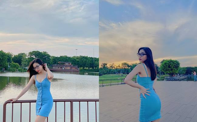 Tuy nhiên, Nhật Lê không mấy quan tâm đến những tin đồn hẹn hò của bạn trai cũ. Thay vì theo dõi tình cũ vui vẻ bên tình mới, nàng hot girl xứ Quảng lại chỉ chăm chỉ đăng tải hình ảnh khoe vẻ đẹp lên trang cá nhân.