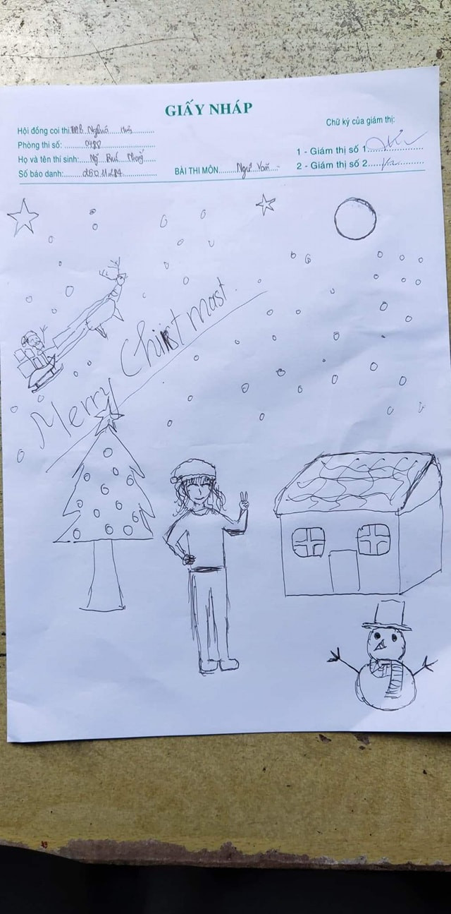 Những bức họa hóm hỉnh vừa rồi đã khẳng định đúng là "nhất quỷ, nhì ma, thứ ba học trò", ngay cả trong phòng thi vẫn thoải mái sáng tạo nghệ thuật. Mời quý độc giả đón xem thêm video Đề thi văn tốt nghiệp THPT 2020: “Đất nước” bước vào đề thi văn THPT 2020 - Nguồn: VTC NOW