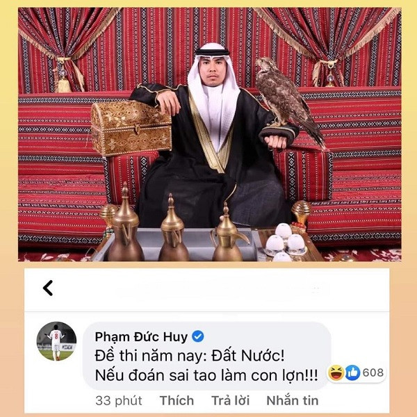 Thậm chí, anh chàng còn khẳng định chắc nịch thêm lần nữa khi mạnh miệng tuyên bố: "Nếu đoán sai làm con lợn!".