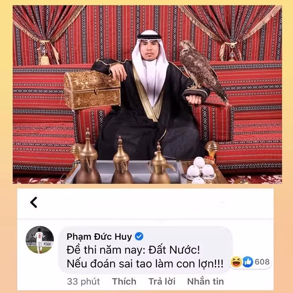 Thậm chí, anh chàng còn khẳng định chắc nịch thêm lần nữa khi mạnh miệng tuyên bố: "Nếu đoán sai làm con lợn!".