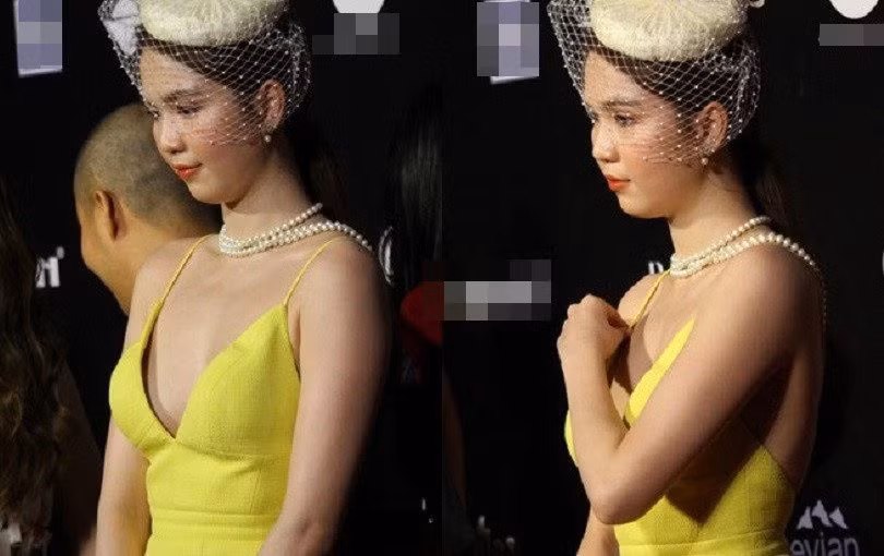 Cô nàng sở hữu "vòng eo 56" dù đã quyết tâm giảm cân nhưng khuôn mặt tròn vẫn không nhỏ đi tí nào, có lẽ đặc điểm này mới là thương hiệu đặc biệt của "nữ hoàng nội y".