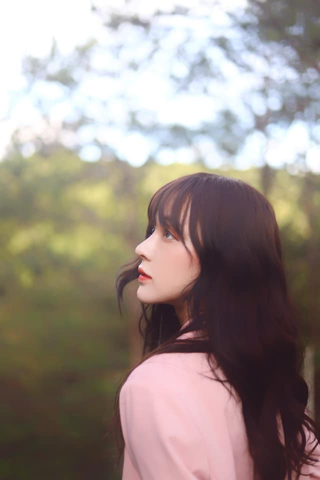 Khuôn mặt gần như hoàn hảo, không có góc chết của hot girl xứ Nghệ.