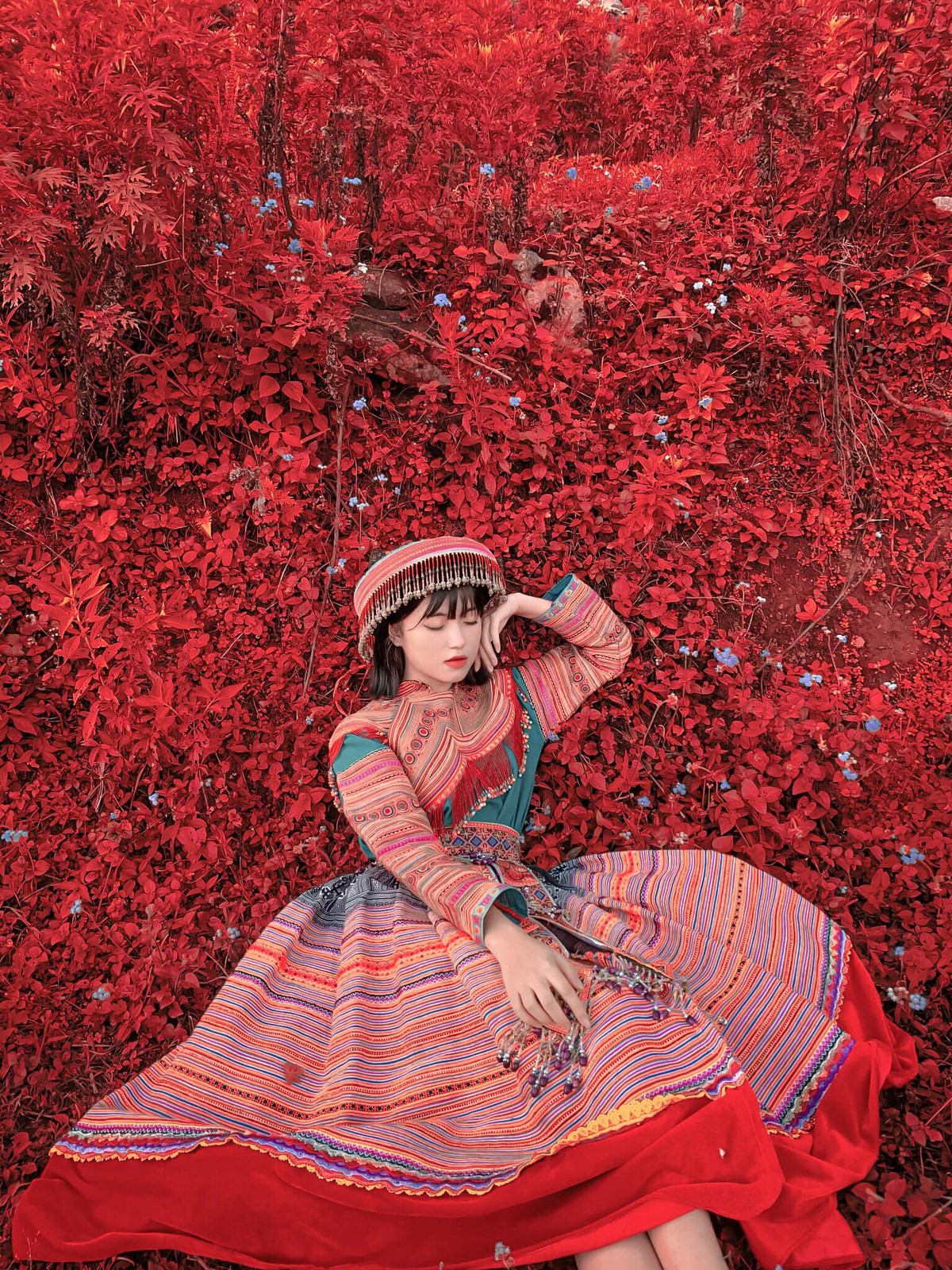 Hiện tại những hình ảnh xinh xắn của cô gái Lào Cai - Lương Thị Hương Ly vẫn được cư dân mạng truyền tay và khen ngợi hết lời.