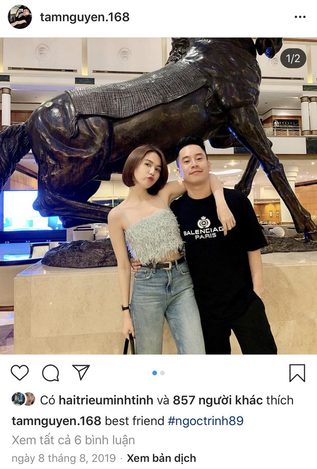 Tuy nhiên, sự thật đằng sau lại khiến không ít fan thấy thất vọng tưởng chừng Ngọc Trinh đã tìm được "bến đỗ".