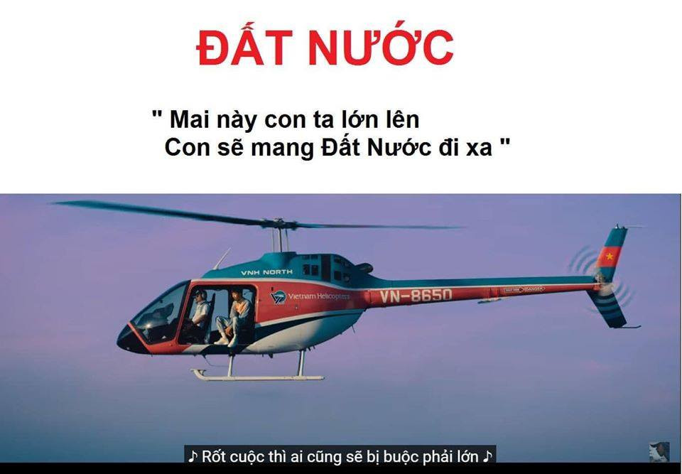 Hay bài thơ Đất nước được liên tưởng khi câu rap "... rốt cuộc thì ai cũng sẽ bị buộc phải lớn" vang lên.