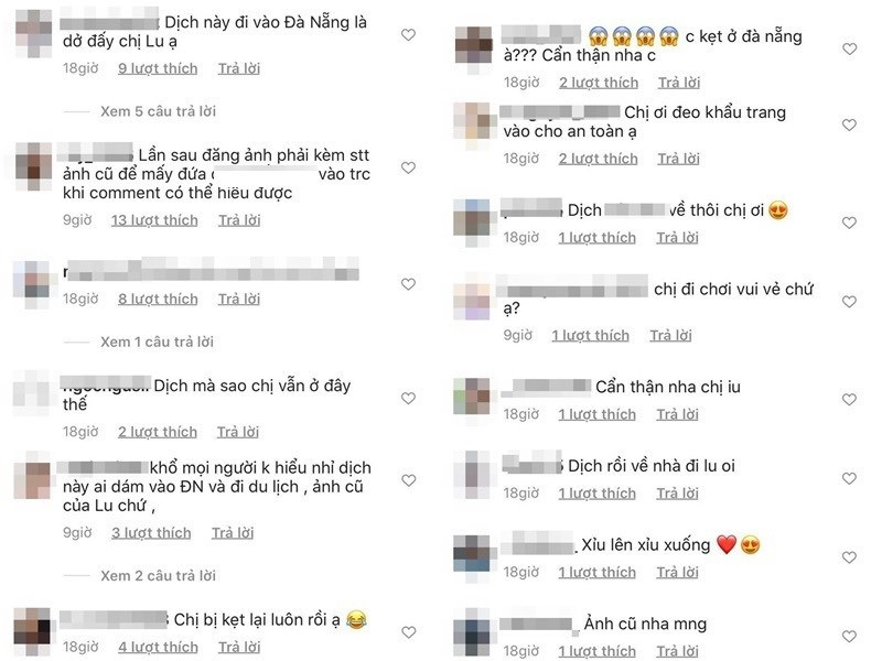 Chụp ảnh khá thoải mái tại Đà Nẵng và Hội An, Nhật Lê bị cư dân mạng trách móc khá nhiều trên mạng xã hội vì không đeo khẩu trang. Một số bình luận cho rằng cô nàng đang coi thường các biện pháp phòng dịch, số khác lại nghĩ có thể những tấm ảnh này đã chụp từ lâu và giờ Nhật Lê mới đăng tải mà thôi.