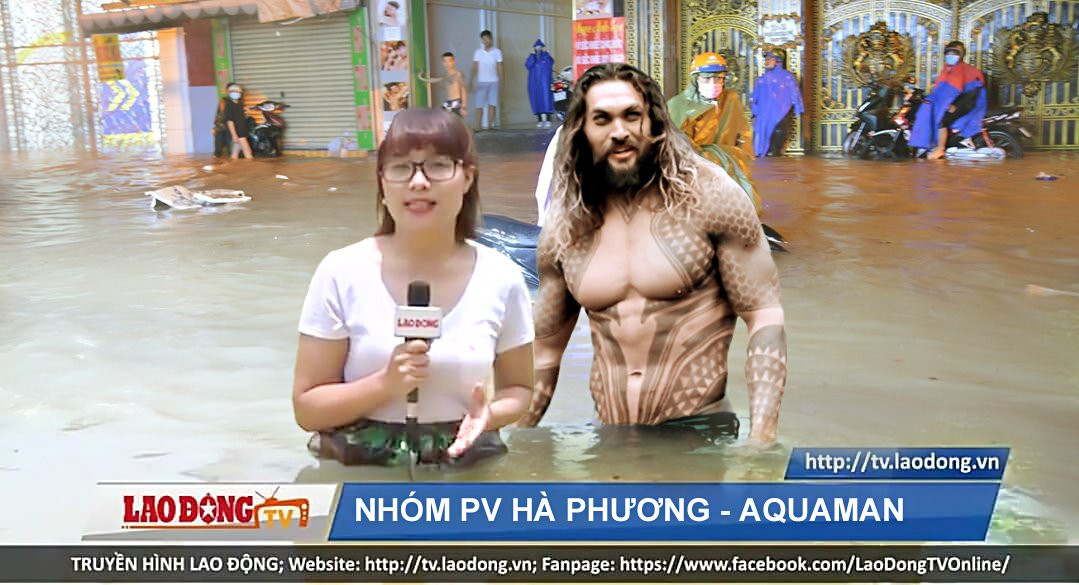 Nhiều dân mạng còn vui tay ghép thêm những nhân vật huyền thoại để bức ảnh càng thêm sinh động.