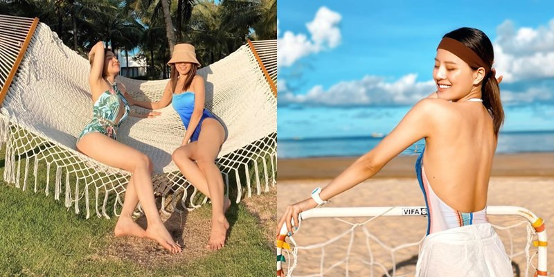 Chị gái Đỗ Yến của Trâm Anh cũng sở hữu thân hình vô cùng quyến rũ. Ảnh: FBNV