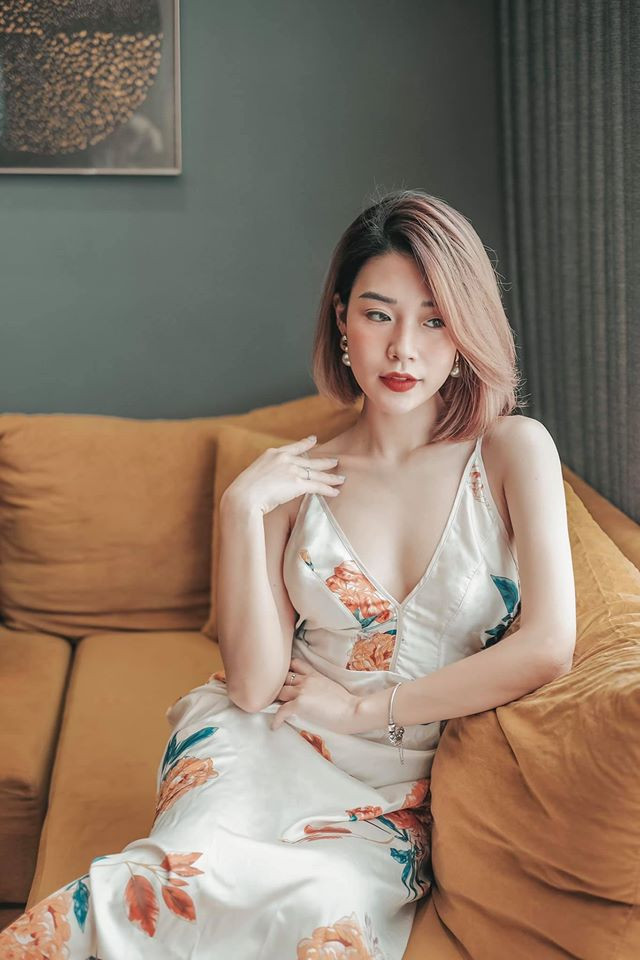 Không sở hữu chiều cao nổi bật nhưng bù lại số đo 3 vòng của Thanh Huyền lại rất nóng bỏng, quyến rũ.