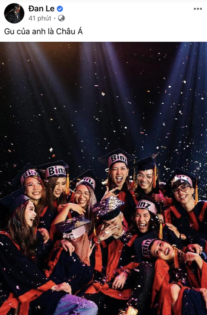 Đây không phải là lần đầu tiên Châu Bùi và Binz thả thính qua lại trên MXH, trước đó rapper này cũng từng chia sẻ dòng trạng thái "Gu của anh là châu Á" lên trang cá nhân.