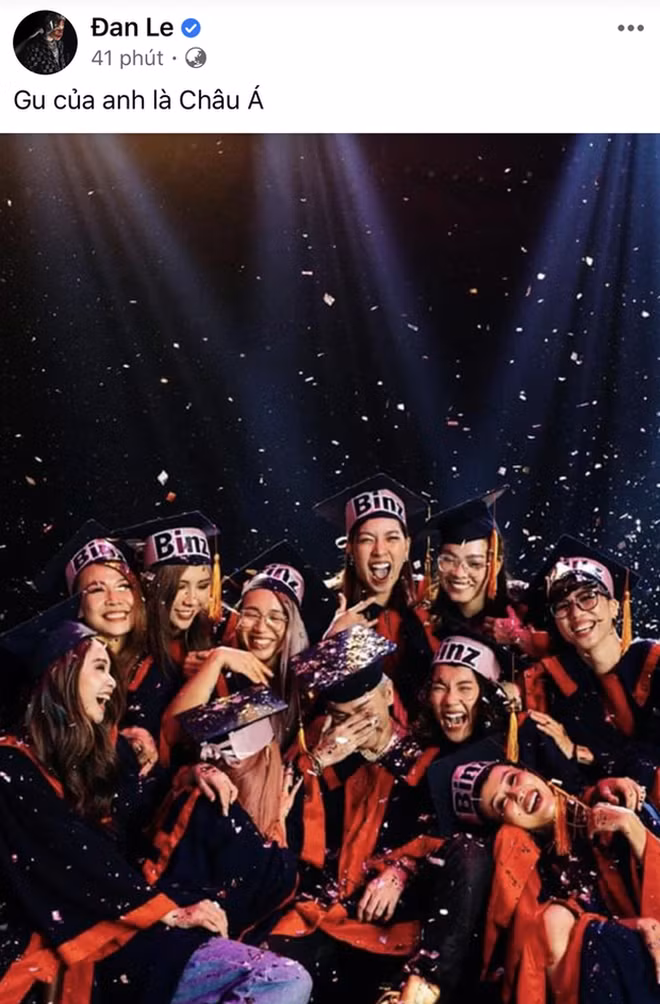 Đây không phải là lần đầu tiên Châu Bùi và Binz thả thính qua lại trên MXH, trước đó rapper này cũng từng chia sẻ dòng trạng thái "Gu của anh là châu Á" lên trang cá nhân.