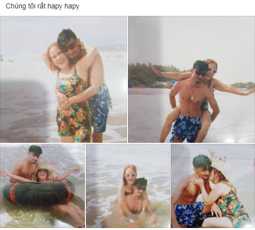 Vì người chồng ngoại quốc không rành về Tiếng Việt nên anh chỉ đăng ảnh không có chú thích gì nhiều. Đó cũng là cách chồng "cô dâu 65" thể hiện và khẳng định tình cảm với vợ mình.