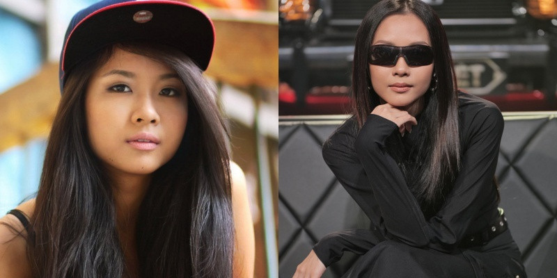 Suboi - Bông hồng duy nhất ngồi tại vị trí "ghế nóng" với vai trò là huấn luyện viên của chương trình Rap Việt. Lúc còn trẻ nữ rapper đã thu hút sự chú ý bởi nhan sắc quyến rũ, phong cách thời trang cá tính.