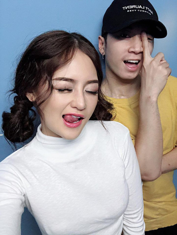 Sau Đàm Phương Linh, Karik từng vướng nghi vấn hẹn hò với diễn viên Thuỳ Anh (Bộ Tứ 10A8).