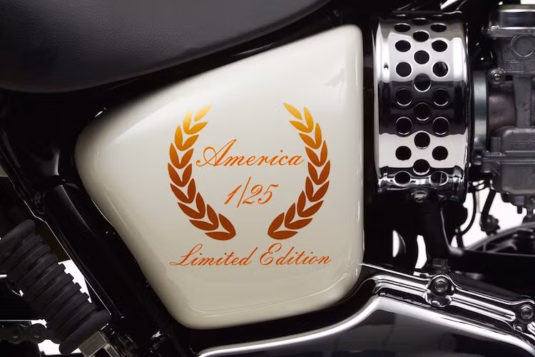 Ở hai bên nắp che ắc quy của mỗi chiếc xe đều có logo vòng nguyệt quế, đánh số thứ tự sản xuất và dòng chữ Limited Edition để khẳng định độ đặc biệt của chúng.