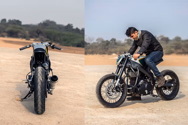 Sau 2 tháng nỗ lực, bản độ Tony 535 của Pawar đã kịp hoàn thành để tham gia vào cuộc thi India Buld Off 2016. Sau cuộc thi này, anh dự định sẽ phát triển ra những bộ kit giúp thay máy của Royal Enfield vào khung Yamaha R15, để bất kỳ ai cũng có thể tạo ra một chiếc xe tương tự.