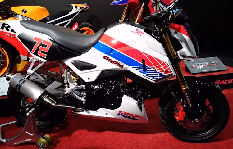 Theo Honda, hãng sẽ bán Grom HRC dưới dạng xe hoàn chỉnh để bất cứ ai cũng có thể tham gia vào giải đua HRC Trophy được tổ chức tại Nhật Bản.