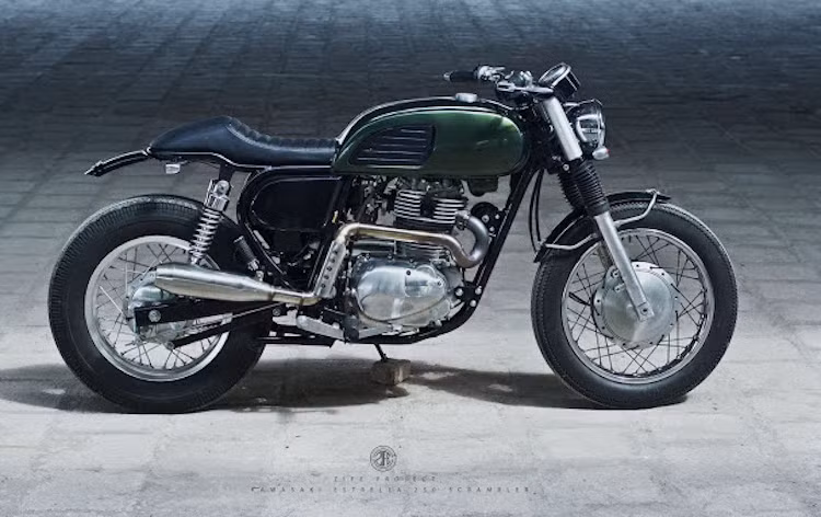 Điểm gây ấn tượng nhất trên bản độ Estrella 250 của Zife đó là sự giản dị, không hào nhoáng, màu mè toát ra từ tất cả những chi tiết trên chiếc xe.