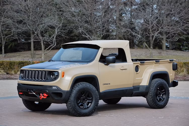 Jeep Comanche là một dòng pickup đã từng được sản xuất trong khoảng từ 1985 tới 1992. Với chiếc concept Comanche mới nhất, Jeep muốn tạo ra một chiếc bán tải lý tưởng cho nhiều người.