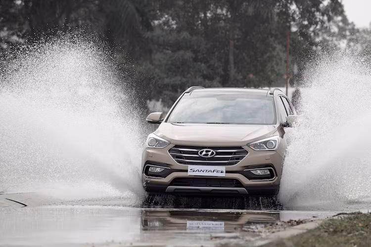 Hyundai SantaFe 2016 được Hyundai Thành Công lắp ráp tại nhà máy Hyundai Ninh Bình trên dây chuyền công nghệ được chuyển giao trực tiếp từ Hyundai Hàn Quốc. Vào thời điểm ra mắt các phiên bản 2.2 2WD máy dầu tiêu chuẩn, 2.4l 4WD máy xăng bản đặc biệt và 2.2l 4WD máy dầu bản đặc biệt lần lượt có giá 1,15 tỷ, 1,25 tỷ và 1,3 tỷ đồng.