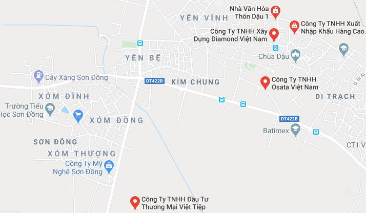 Khu vực nơi xảy ra vụ việc. Ảnh: Google Maps. Xem thêm video: Xưởng gỗ bốc cháy ngùn ngụt trong đêm Nguồn: VTC 9.
