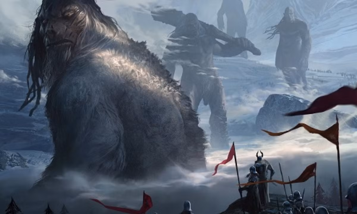 Cuốn sách cũng đề cập đến những người khổng lồ nhưng họ đều bị hủy diệt vì đã gây hại cho Trái Đất. (Nguồn: Imgur)