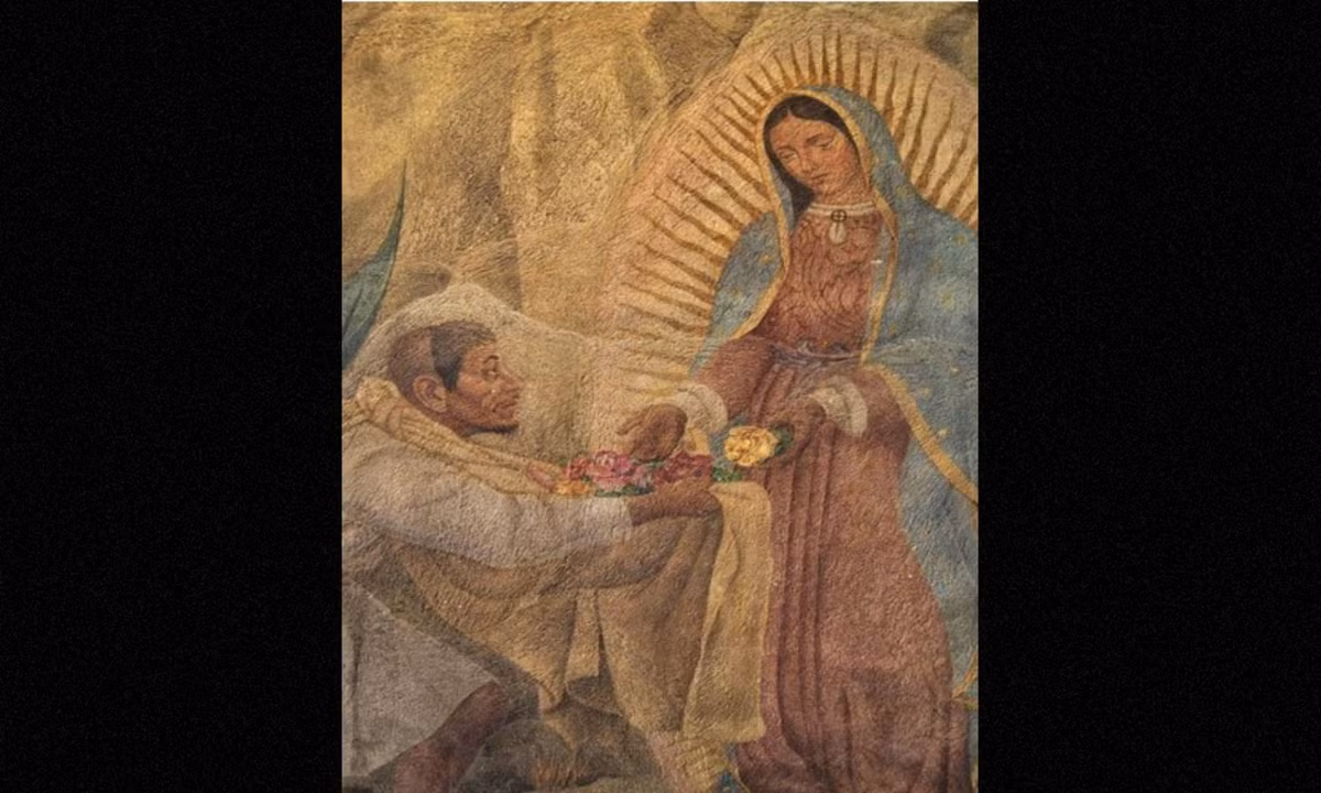 8. Bức vẽ Đức Mẹ Mary: Năm 1531, người nông dân Juan Diego kể lại đã trông thấy Đức Mẹ Đồng Trinh yêu cầu anh xây nhà thờ Đức Mẹ và hái hoa trên đồi. Chiếc áo khoác anh dùng để cất giữ hoa được phát hiện có chứa bức hình của Đức Mẹ Mary. Cho đến ngày nay, bức họa trên áo vẫn nguyên vẹn mà không bị phai mờ. (Nguồn: DanViet)