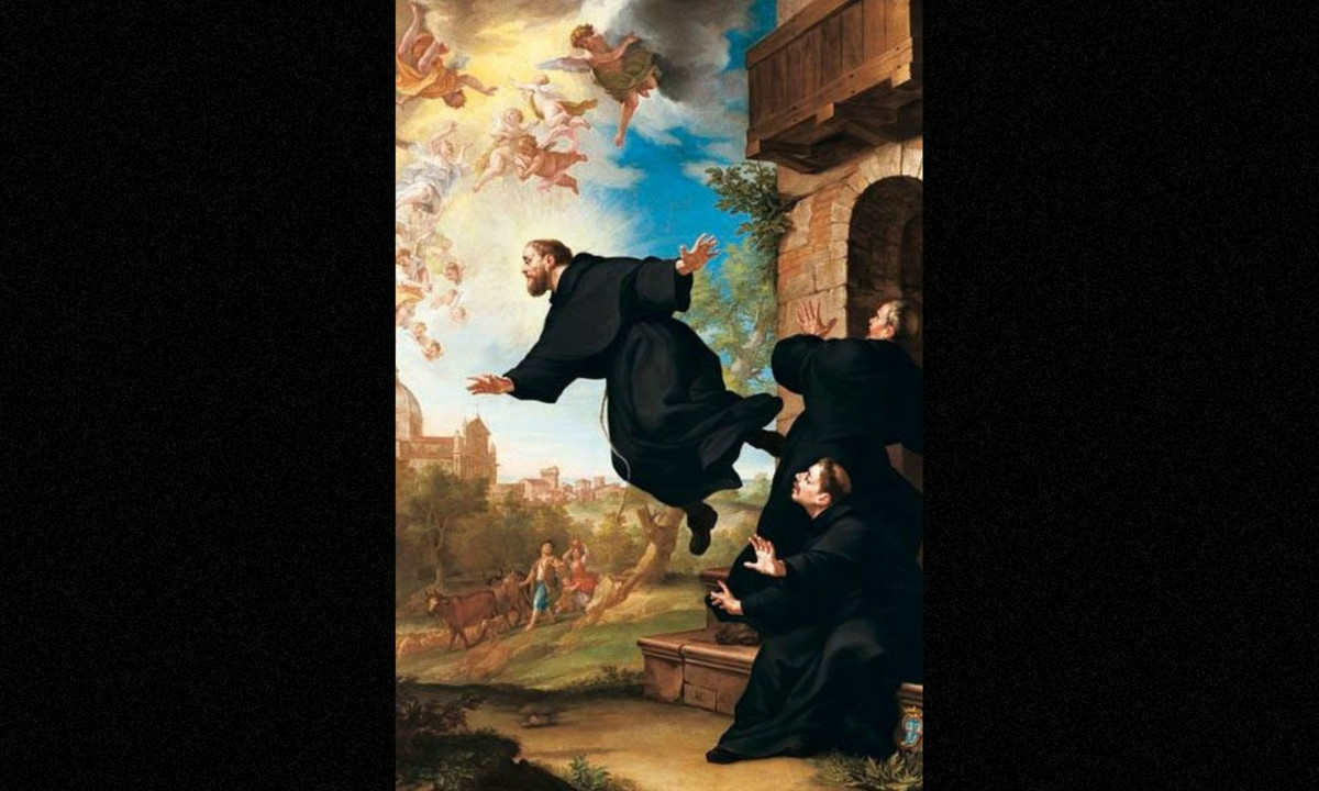 6. Trạng thái lơ lửng trên không: những năm 1600, thánh Joseph từng rơi vào trạng thái lơ lửng trên không trước mặt giáo hoàng Urban VIII. Chính vì thế, ông được coi là thần bảo hộ cho phi công, phi hành gia. (Nguồn: DanViet)