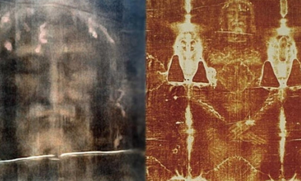 2. Tấm vải liệm Turin: được cho là vật chôn cất của Chúa Jesus. Mặc dù nhiều người phủ nhận sự tồn tại của nó, theo những nghiên cứu gần đây, tấm vải liệm này có trong khoảng thời gian giữa năm 280 trước Công Nguyên và năm 220 sau Công Nguyên. Đây cũng chính là khoảng thời gian sống của Chúa. (Nguồn: patriotmagazin.cz)