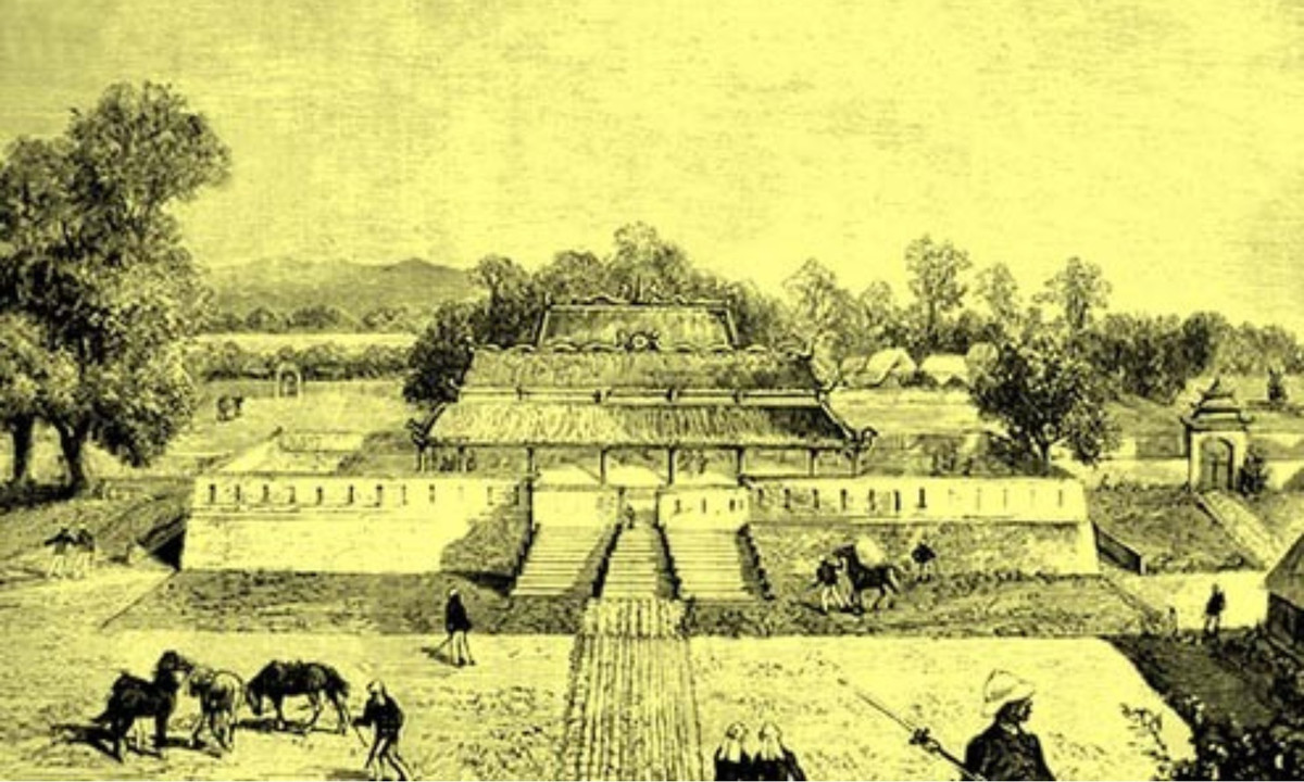 Điện Kính Thiên trong Cấm thành.