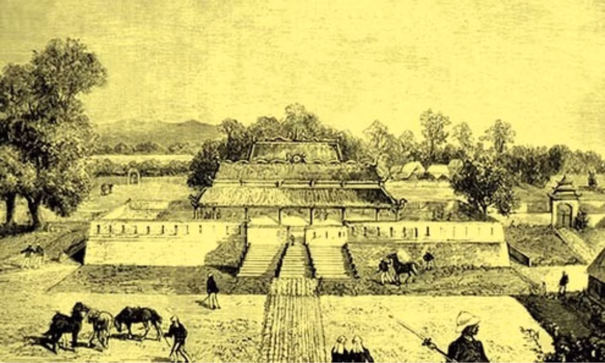 Điện Kính Thiên trong Cấm thành.