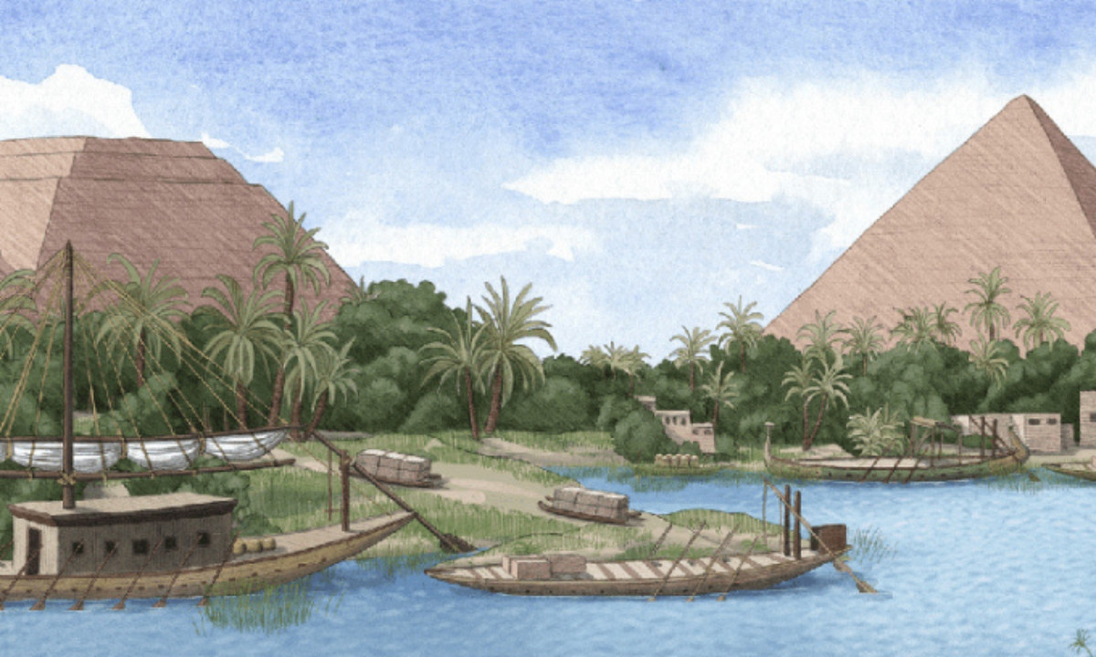 Ai Cập cổ đại được bao quanh bởi sa mạc, vì thế cuộc sống của người dân phụ thuộc hoàn toàn vào sông Nile. Cụ thể, vào mùa lũ tháng 6 hàng năm (gọi là Akhet), sông Nile dân lũ, làm ngập đất nông nghiệp hai bên bờ sông. Nước lũ mang theo phù sa ở vùng cao nguyên đổ xuống.