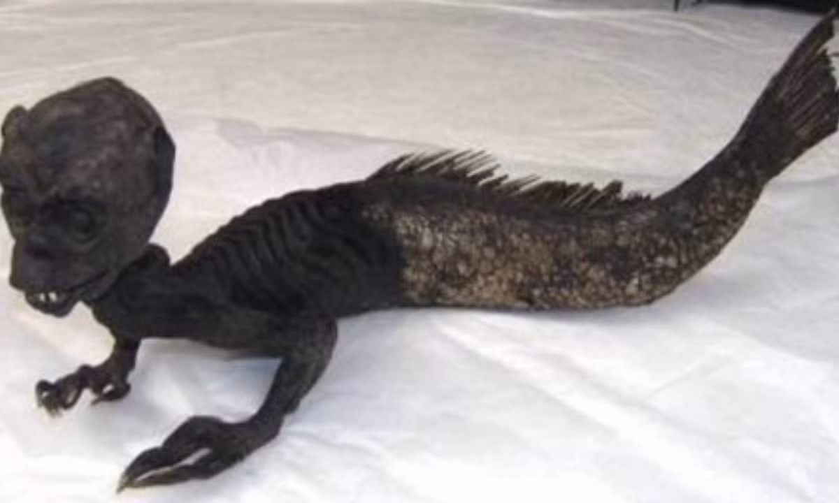 Đây là hóa thạch Nhân Ngư hoàn chỉnh nhất từng được phát hiện trên thế giới. [Điều này chứng tỏ rằng loài sinh vật này đã vượt ra khỏi khuôn khổ của truyền thuyết, hư cấu], bởi chúng thật sự đã từng tồn tại trong thế giới chúng ta.