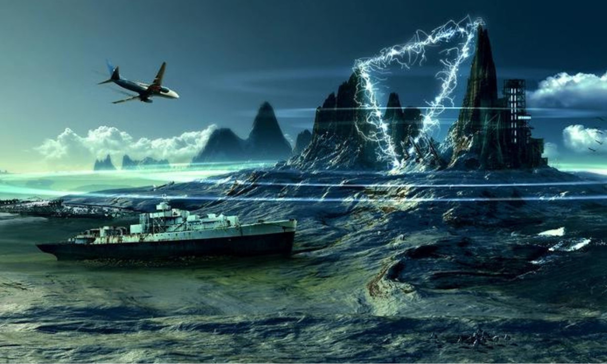 4. Tam giác quỷ Bermuda: nổi tiếng là một địa danh từ lâu nhờ vào nhiều vụ việc được coi là bí ẩn mà trong đó tàu thủy, máy bay hay thủy thủ đoàn được cho là biến mất không có dấu tích. (Nguồn: Genk)