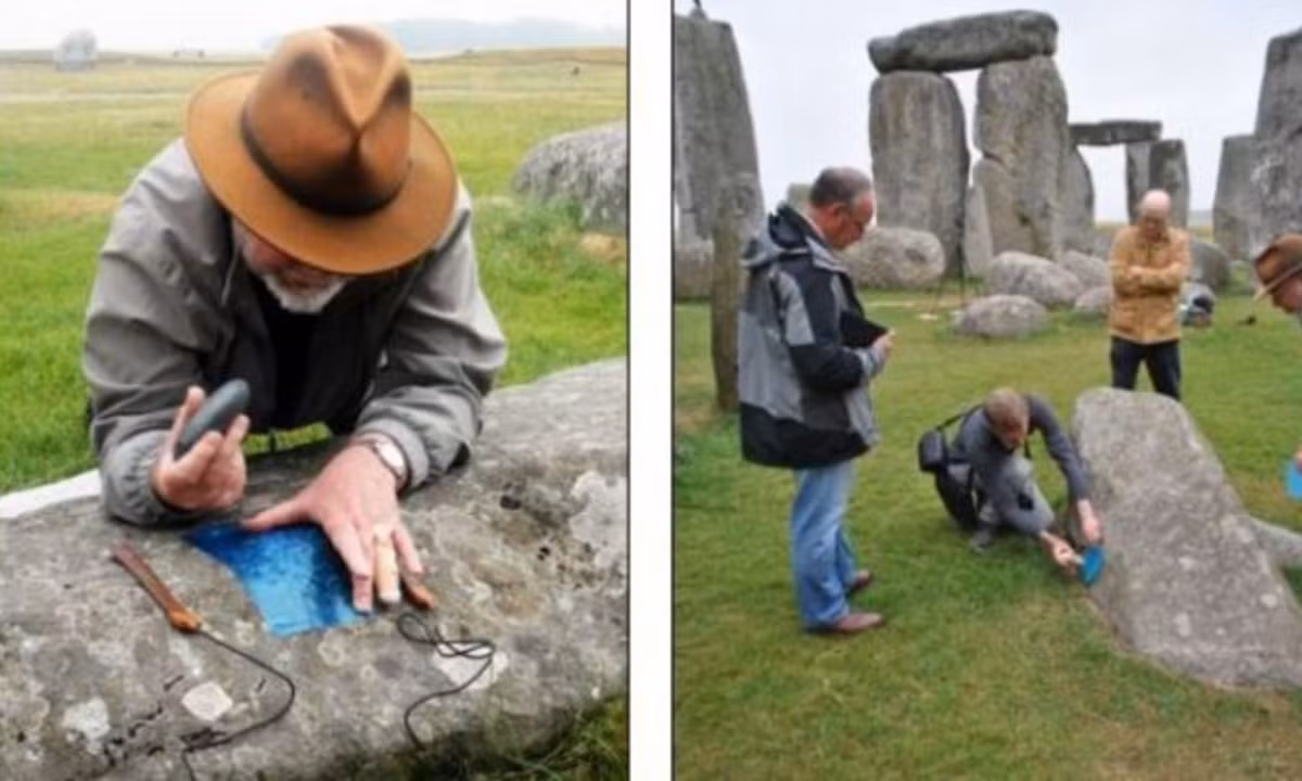 Trong nghiên cứu được đăng trên tạp chí Journal of Time and Mind, lần đầu tiên các chuyên gia đã tiến hành các thí nghiệm thính âm tại di chỉ bằng cách gõ vào các tảng đá màu xanh dương với các viên đá thạch anh nhỏ để thử nghiệm các tính chất âm thanh của chúng.