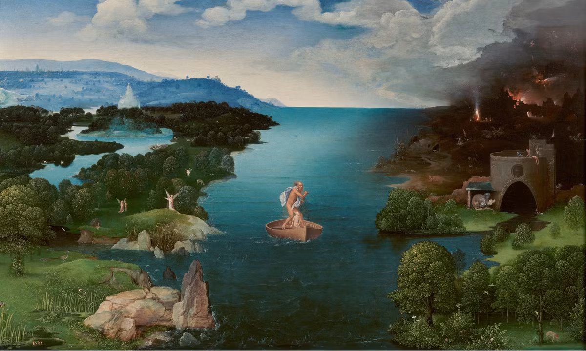 Thần Zeus sử dụng nước sông Styx để kiểm tra những vị thần dưới quyền ông có nói dối hay không. Vị thần nào nói dối thì sẽ không nói chuyện được trong 9 năm. (Nguồn: Wikipedia) 