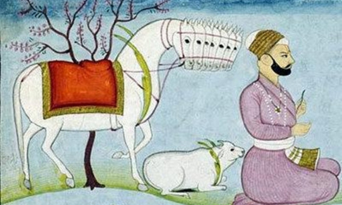 3. Ngựa Uchchaihshravas trong truyền thuyết Hindu: loài ngựa thần thoại có bộ lông màu trắng, 7 cái đầu và biết bay. Ngựa Uchchaihshravas là cầu nối giữa vị thần Hindu với vị vua trên trời Indra. Theo một số chuyện kể khác, nó là cầu nối giữa thần Hindu và vua quỷ Bali. (Nguồn: VnExpress)