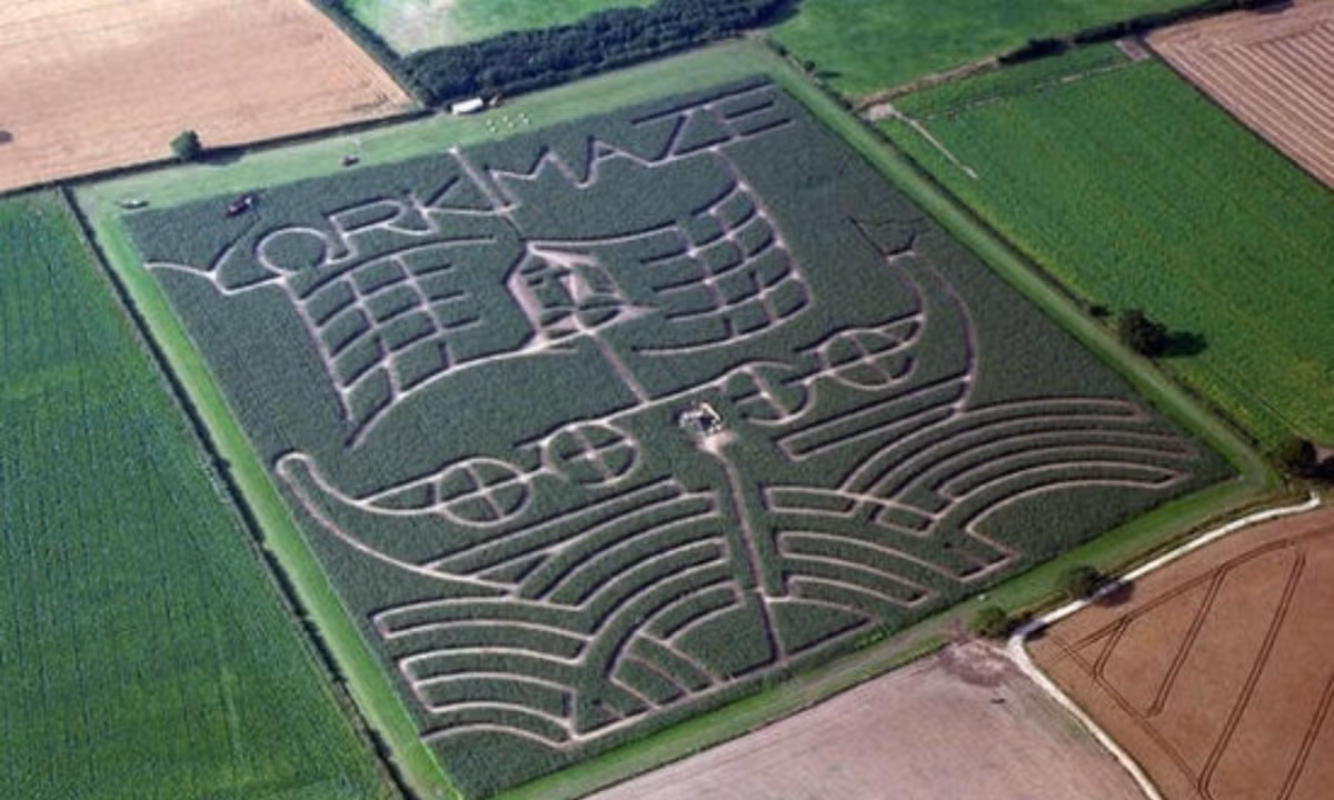 3. Mê cung luôn thay đổi như đánh đố - Mê cung Yorkshire York (Anh): đây là mê cung lớn nhất ở Anh, đồng thời là một mê cung rất độc đáo, năm nào cũng được bài trí lại một lần, lúc thì là kiểu quốc vương, lúc thì khủng long, khi lại là đường phố Luân Đôn. (Nguồn: Zing News) 