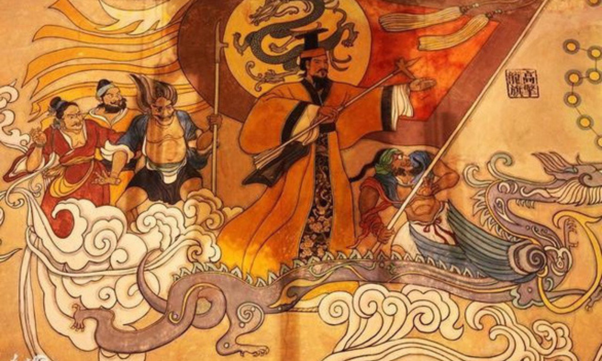 3. Hoàng Đế: các ghi chép của người Trung Quốc từng nói về một nhân vật xuất chúng, được xem như con của trời là Hoàng Đế. Ông được coi là thuỷ tổ của mọi người Hán. (Nguồn: SOHU)