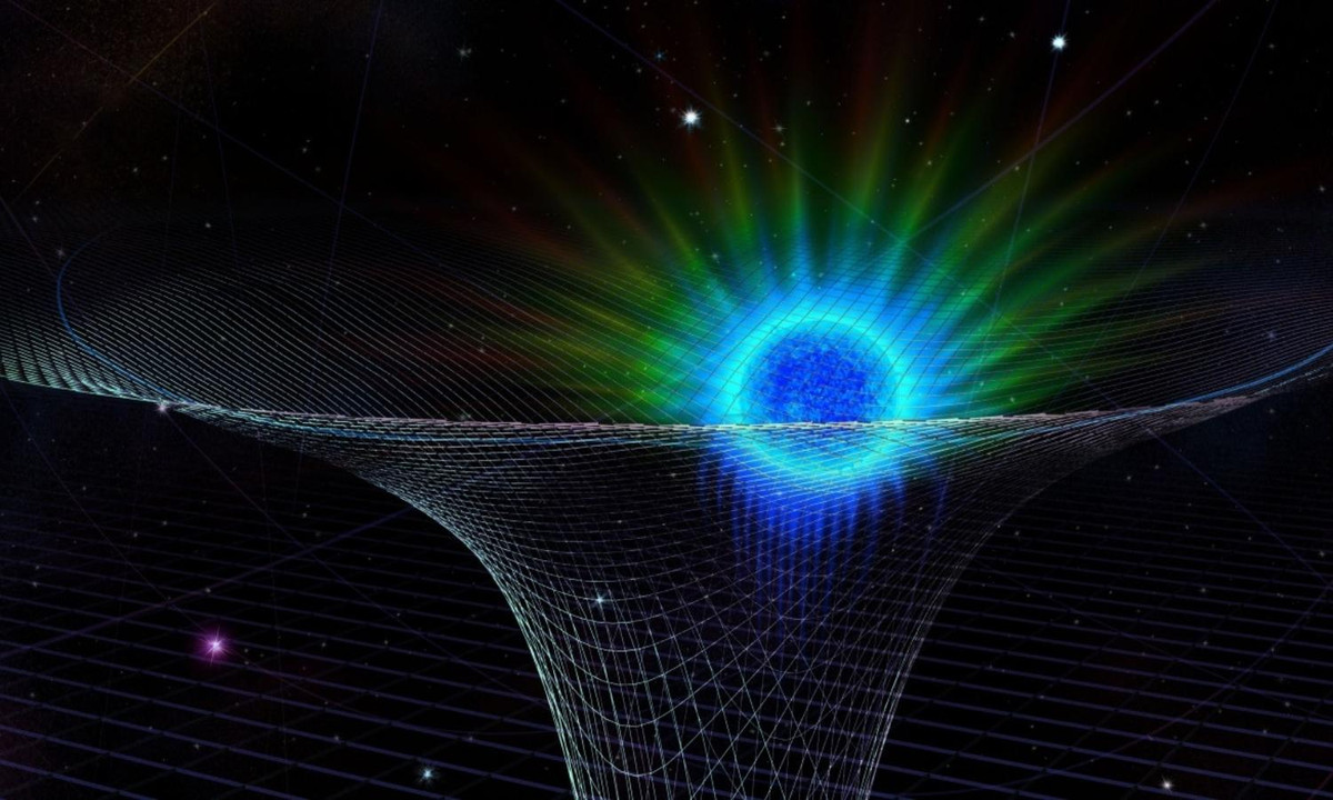 Theo đó, ánh sáng từ ngôi sao ở xa hơn sẽ được khuếch đại dưới ảnh hưởng từ lực hấp dẫn của một thiên thể có khối lượng lớn, chẳng hạn như một hành tinh, theo thuyết tương đối tổng quát của Albert Einstein. (Nguồn: khoahoc.tv)