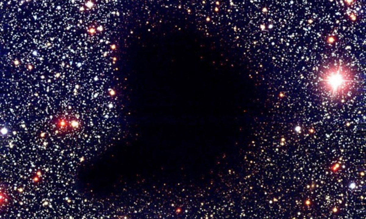 2. Khoảng trống khổng lồ (the Giant Void): khoảng trống hầu như không chưa vật chất hoặc Vật chất tối. Ánh sáng có thể xuyên qua Khoảng trống dù các nhà khoa học tin rằng nó chứa Năng lượng tối. (Nguồn: Internet)